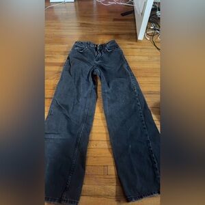 Divided Black Flare & Wide Leg Jeans